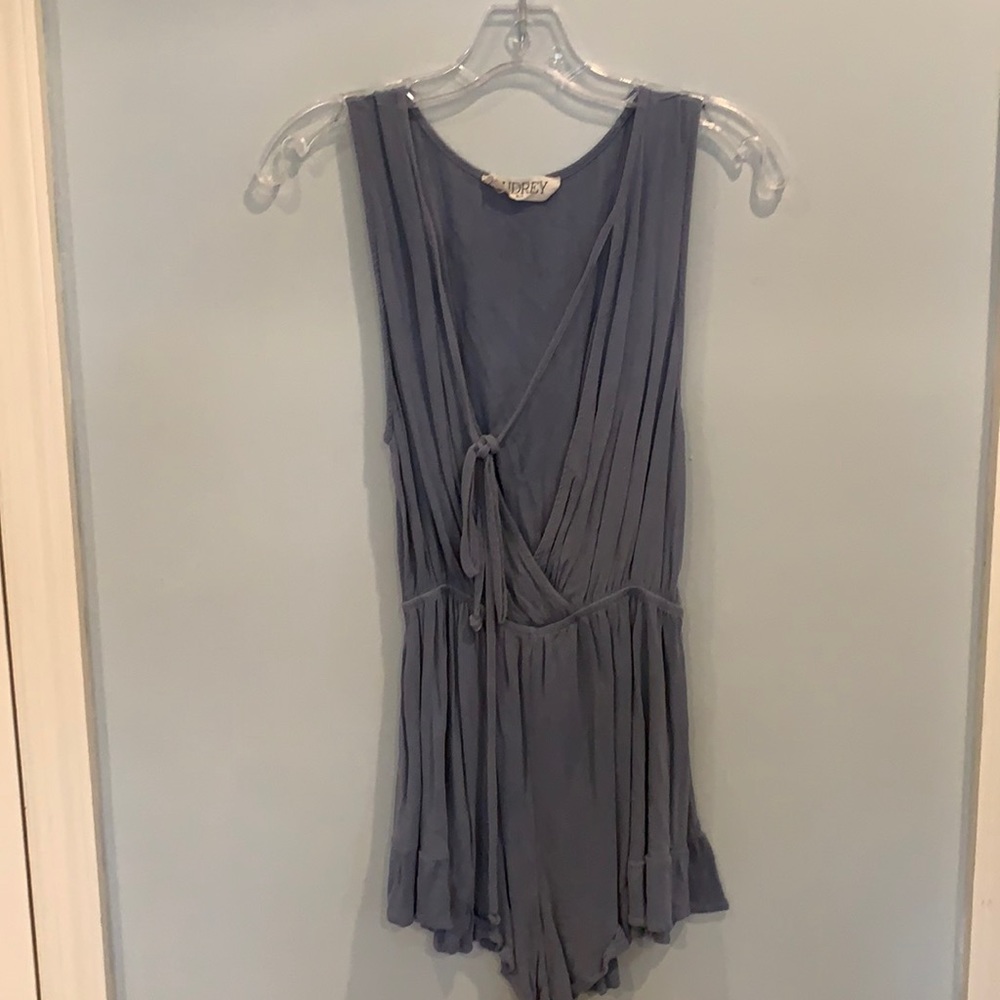 Blue ‘Audrey’ Romper